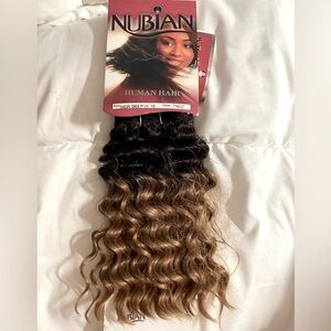 Nubian human weaving hair-style New Deep W 10, color T1B-27 -NWT